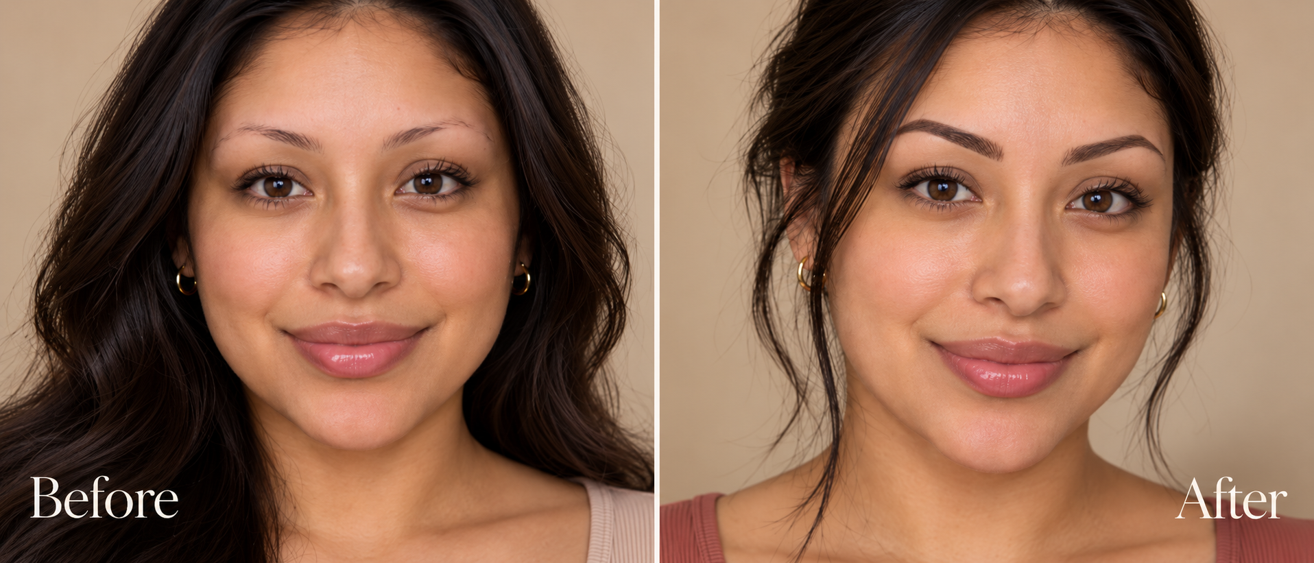 Client brow result
